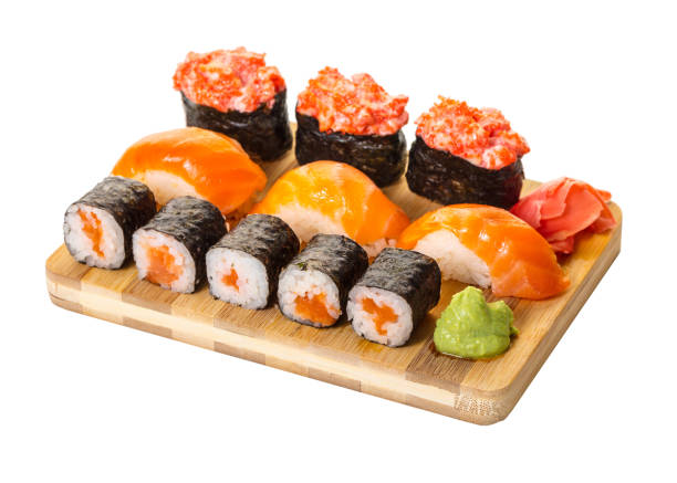 istock Japanese food, sushi set 964301854