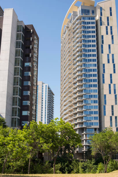istock High rise apartment buildings.  Austin Texas skyline. 964301934