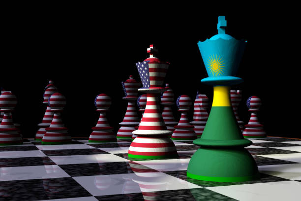 istock USA and Rwanda Chess Standoff 964321490