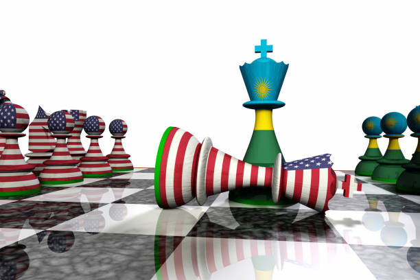 istock USA and Rwanda Chess Standoff 964321542