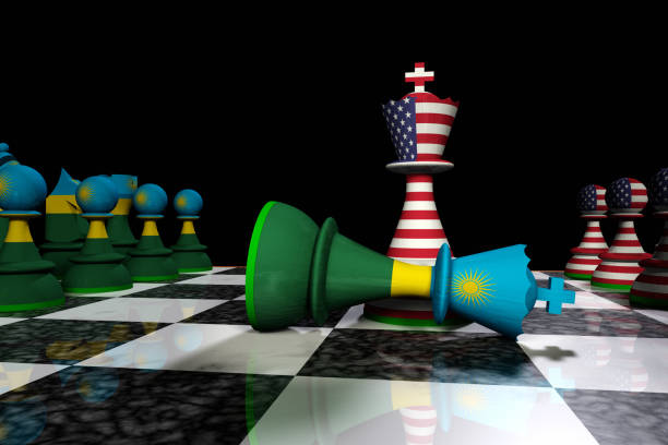 istock USA and Rwanda Chess Standoff 964321616