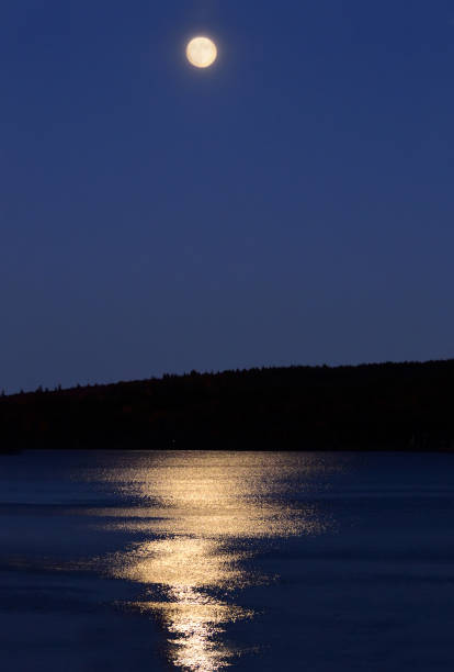 istock Full Moon on the River Abstract 964333260