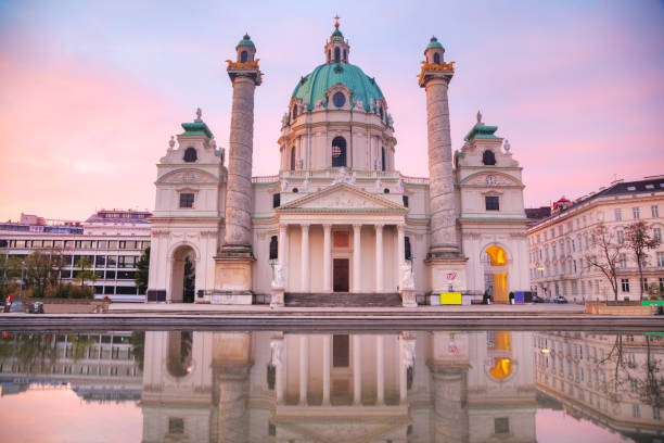 istock St. Charles's Church (Karlskirche) in Vienna, Austria 964348846