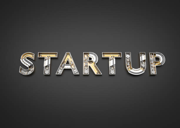 istock Business startup word made from Mechanic alphabet. 964349056