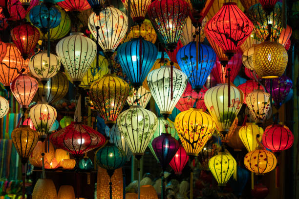 istock Beautiful lantern in Hoi An old town 964356174