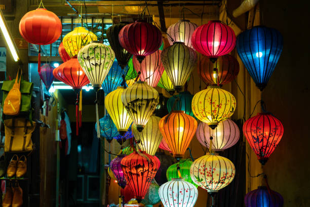 istock Beautiful lantern in Hoi An old town 964356384