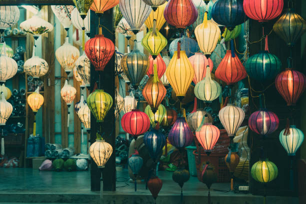 istock Beautiful lantern in Hoi An old town 964356430