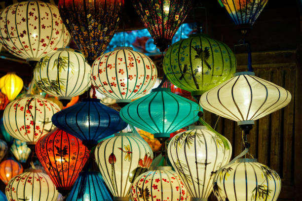 istock Beautiful lanterns in Hoi An old town 964356742