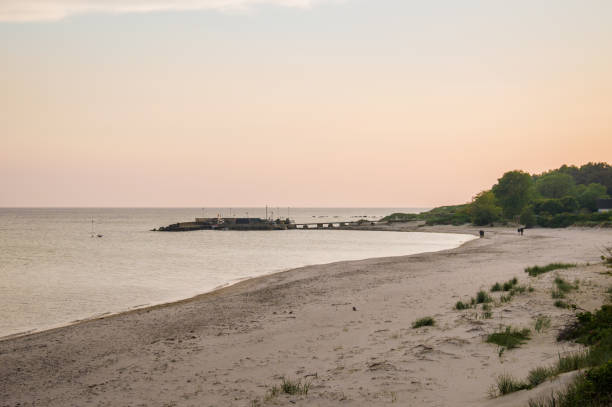 istock Bornholm beach, Denmark, on a evening in summer 964372408