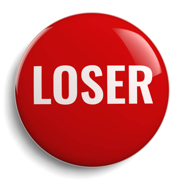 istock Loser Red Round Symbol Isolated 964387642