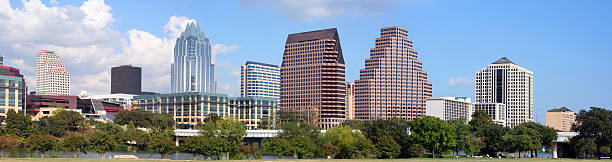 istock Downtown Austin, Texas skyline of buildings 96439030