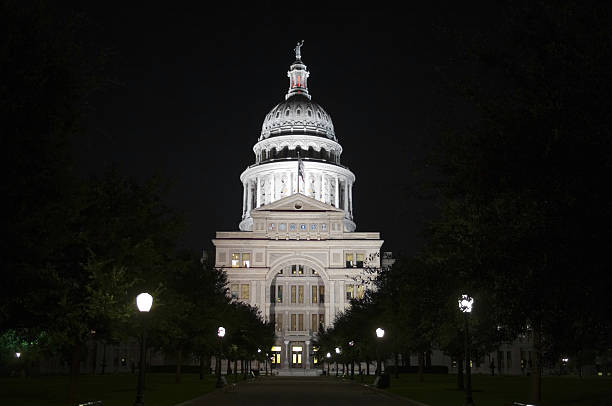 istock State Capitol Building at Night in Downtown Austin, Texas 96439082