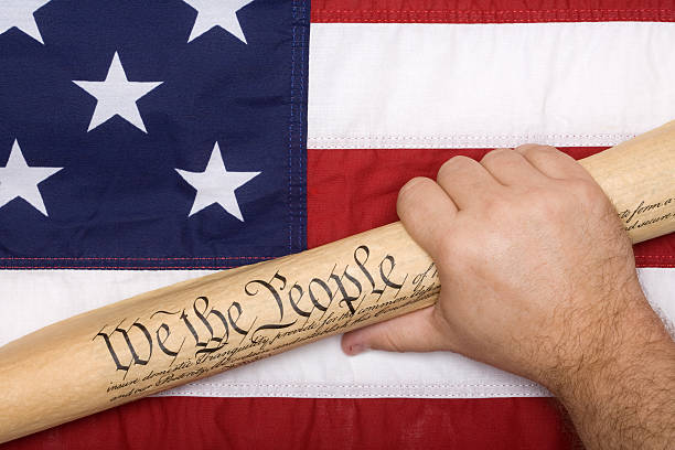 istock American Flag and Declaration of Independance 96439239