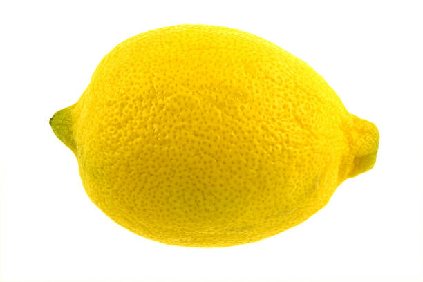 Isolated Lemon stock photo