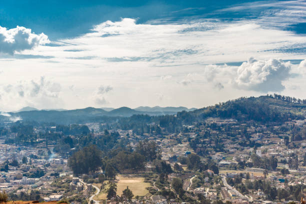 istock skyline of houses on mountains 964395554