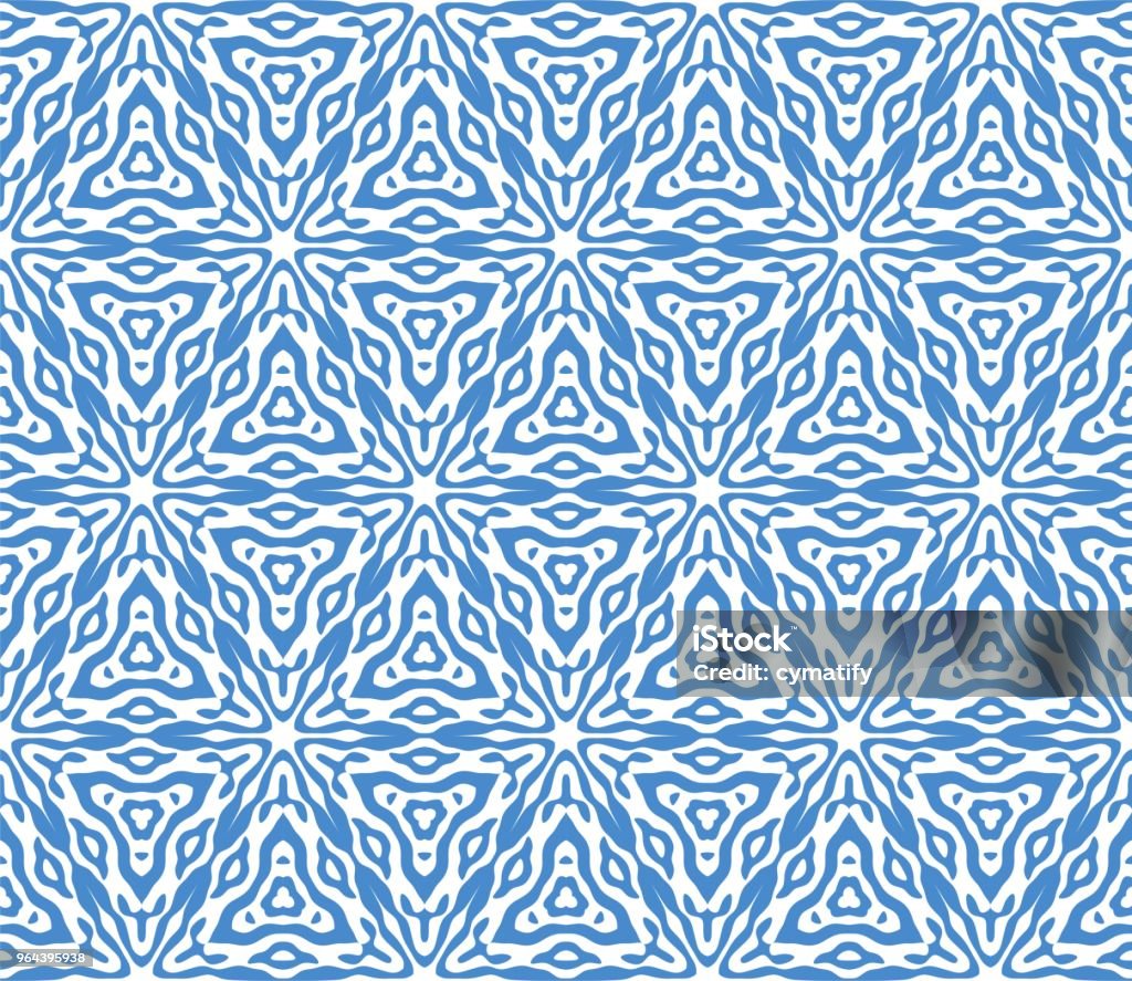 Geometric Repeating Tile Cymatify Geometric Repeating Tile Pattern Stock Illustration - Download ...