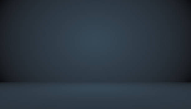 istock Abstract Smooth Dark blue with Black vignette Studio well use as background,business report,digital,website template,backdrop. 964398608