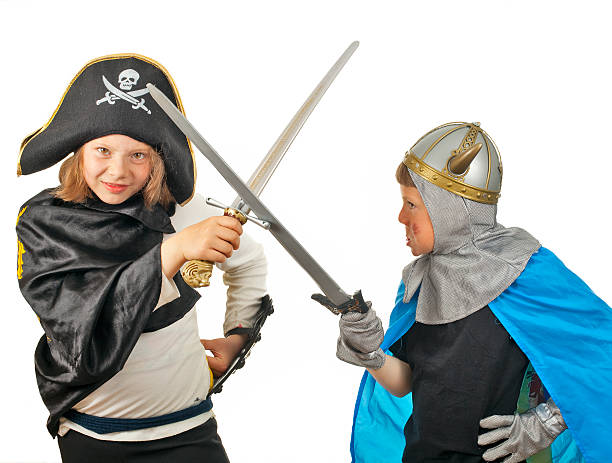 istock Boy and girl play 96440269