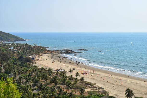 istock Bird's-eye view of beach 964409018