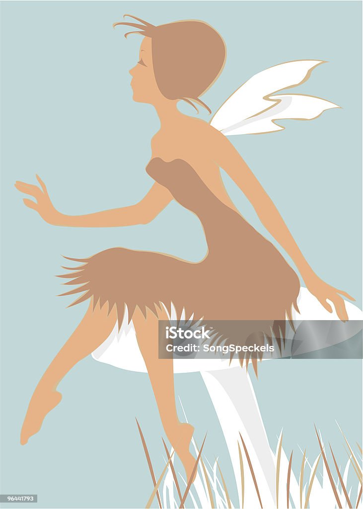 Fairy Ilustracja - Grafika wektorowa royalty-free (Wróżka - Postać fikcyjna)