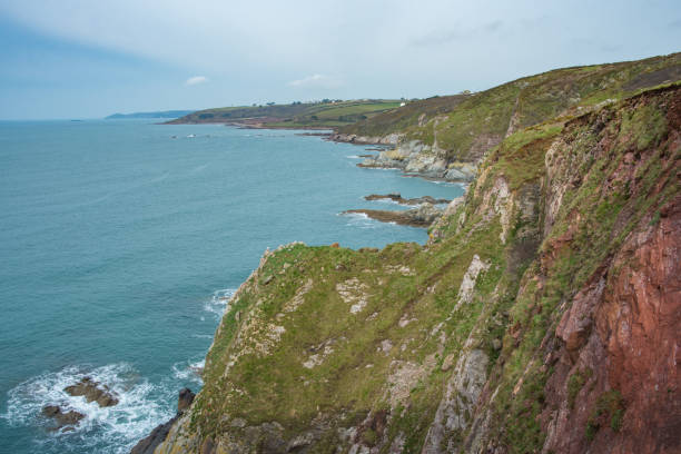 istock Hiking the South West Coastal Path in Devon, UK. 964420230