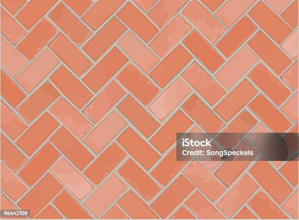 Vector Brick Floor Stock Illustration - Download Image Now - Backgrounds, Brick, Brick Wall
