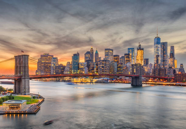 istock New York City Sunset Skyline 964428900