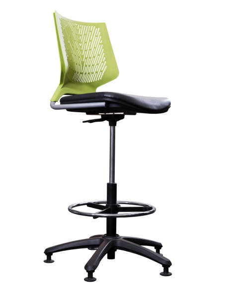 istock Isolated contemporary office armchair on white  background 964431966