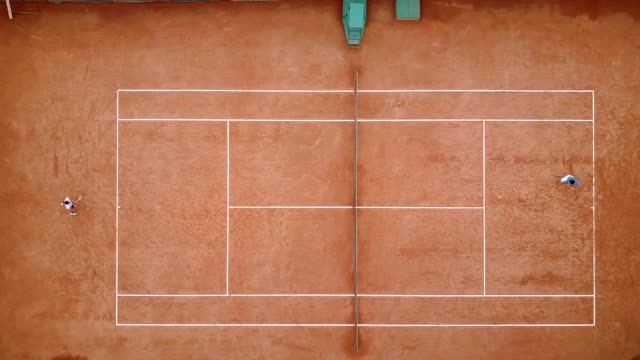 892 Tennis Court From Above Stock Videos and Royalty-Free Footage - iStock | Grass tennis court from above, Blue tennis court above