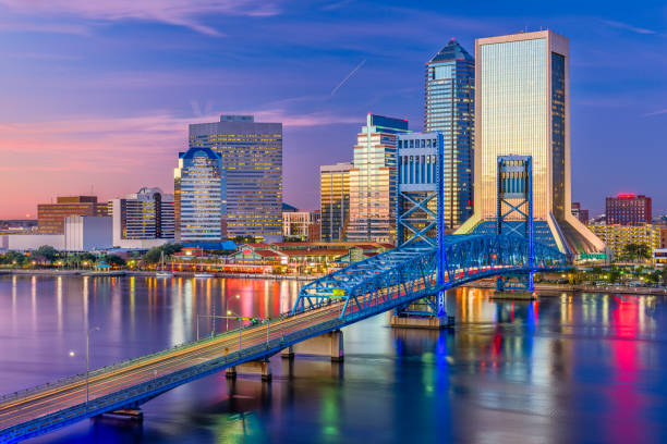 istock Jacksonville, Florida, USA Skyline 964445536