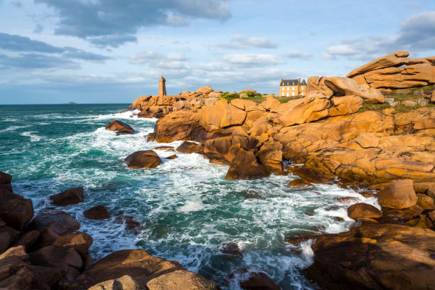 istock Ploumanach lighthouse, Brittany, United Kingdom 964454000