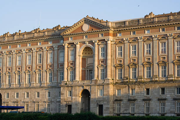 palazzo reale di caserta - palazzo reale foto e immagini stock