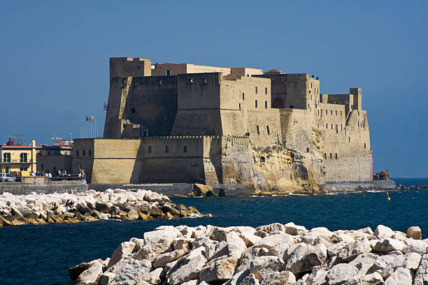 istock Castle on the sea in Naples 96445557