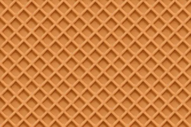 Vector illustration of Waffles, seamless texture vector