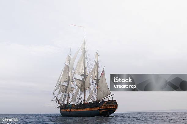 Pirate Ship Stock Photo - Download Image Now - Color Image, Danger, Fog