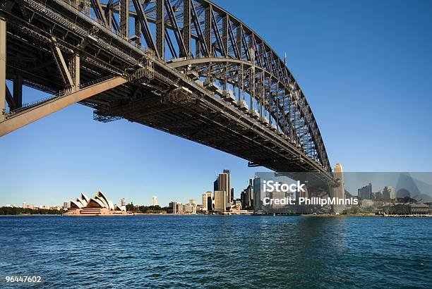 Sydney Harbour Bridge I Opera House Australia - zdjęcia stockowe i więcej obrazów Sydney Opera House - Sydney Opera House, Architektura, Australia