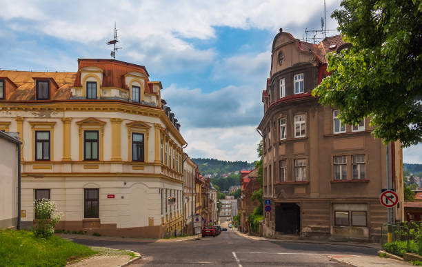 istock Old houses at the crossroads 964483228