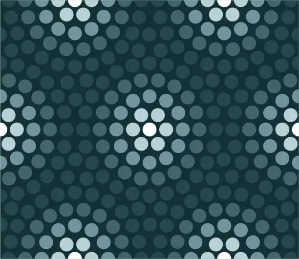 Vector illustration of circle pattern
