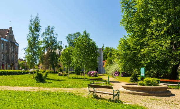 istock Restored Park on the street 964483728