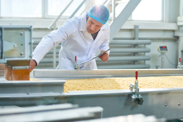istock Senior Inspector at Food Factory 964483784