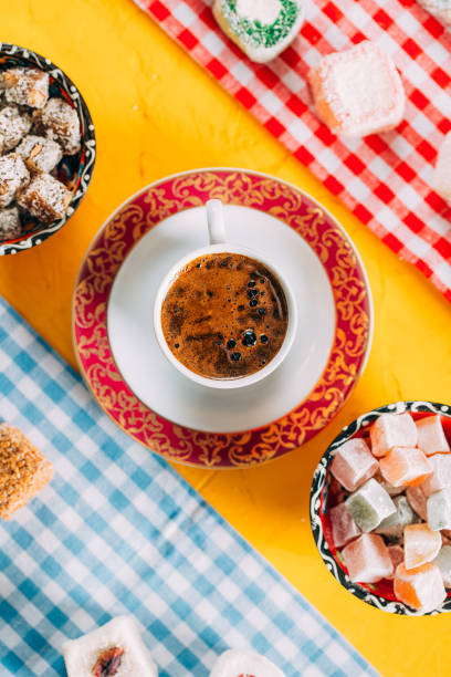 istock Turkish Coffee and Turkish Delights 964490076