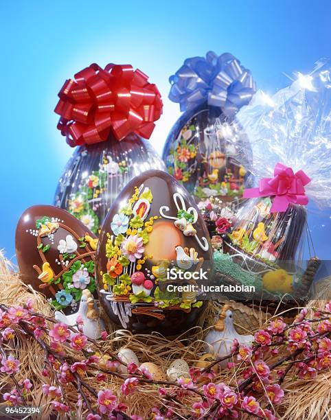 Easter Eggs Stock Photo - Download Image Now - Easter Egg, Cellophane, Animal Egg