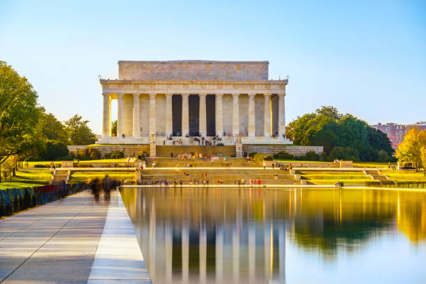 istock Lincoln memorial in Washington DC 964534042