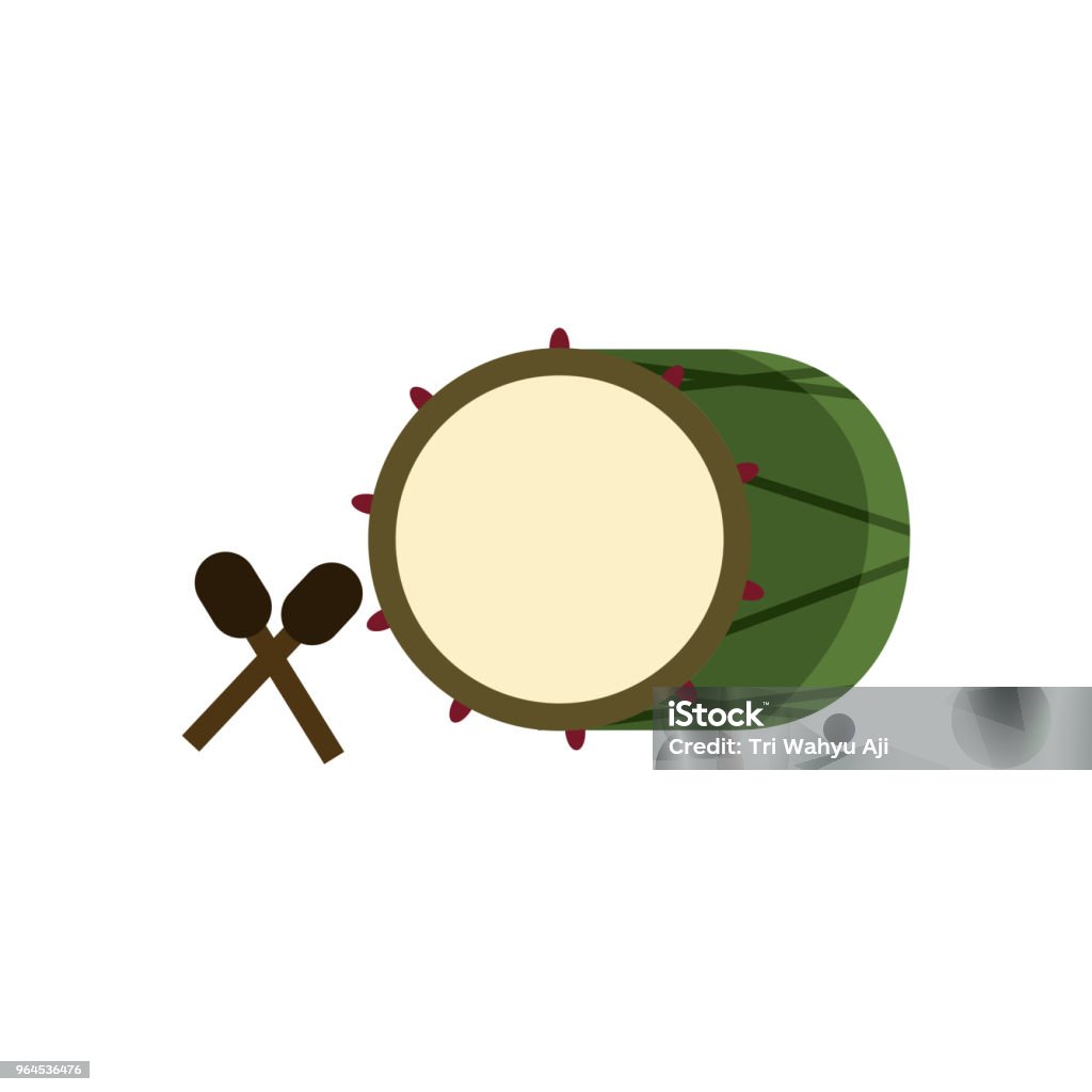Beduk Vector Asian Bedug Islamic Illustration Design Stock Illustration - Download ...