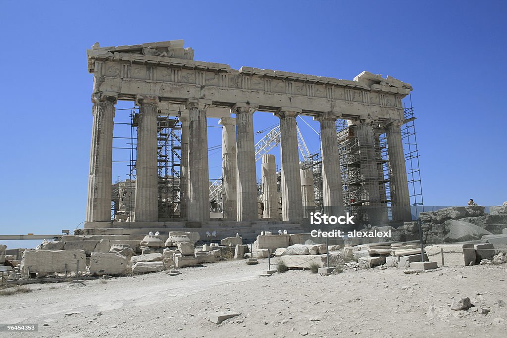 Il Partenone - Foto stock royalty-free di Acropoli - Atene