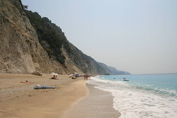 istock Egremni beach on Lekada island, Greece 96454505