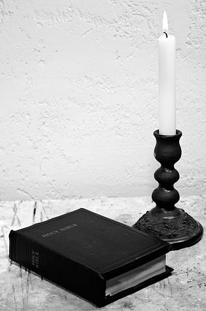 istock Holy Bible on the desk 96457649