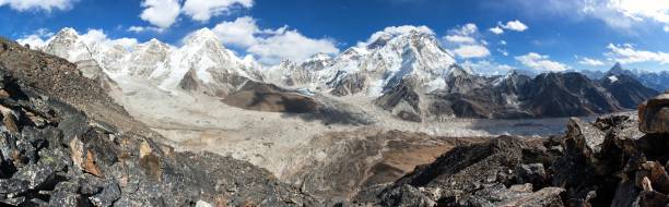 istock Panorama of mount Everest and Pumori 964584690