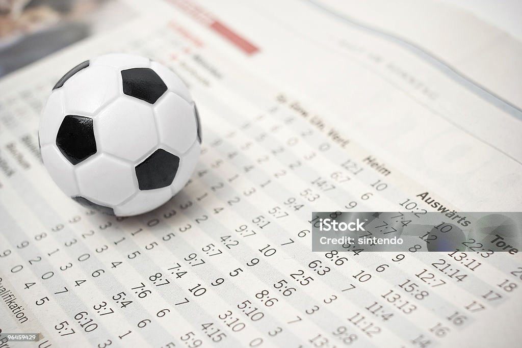 Estadísticas de fútbol - Foto de stock de Datos libre de derechos