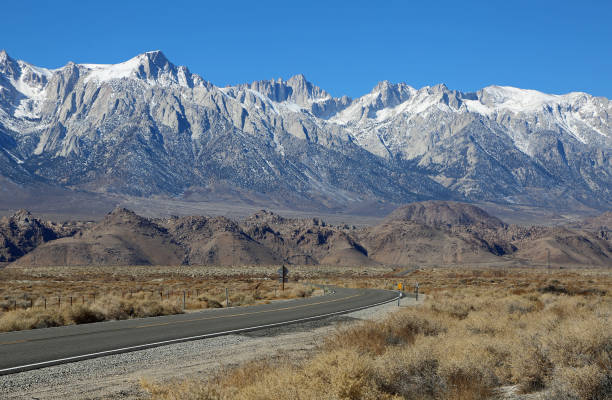 istock The road and Mt Whitney 964602700